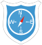 Логотип навигационная служба